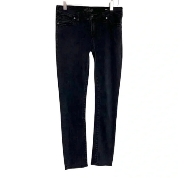 Silver Jeans Pixie super skinny 30 black jeans‎ - Picture 1 of 6